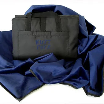 AZUL MARINO - Manta impermeable de microfibra