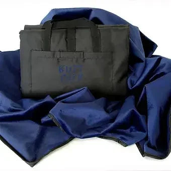 NAVY BLUE - Microfurr Waterproof Blanket butt-furr