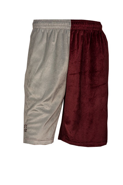 BURGUNDY / SILVER